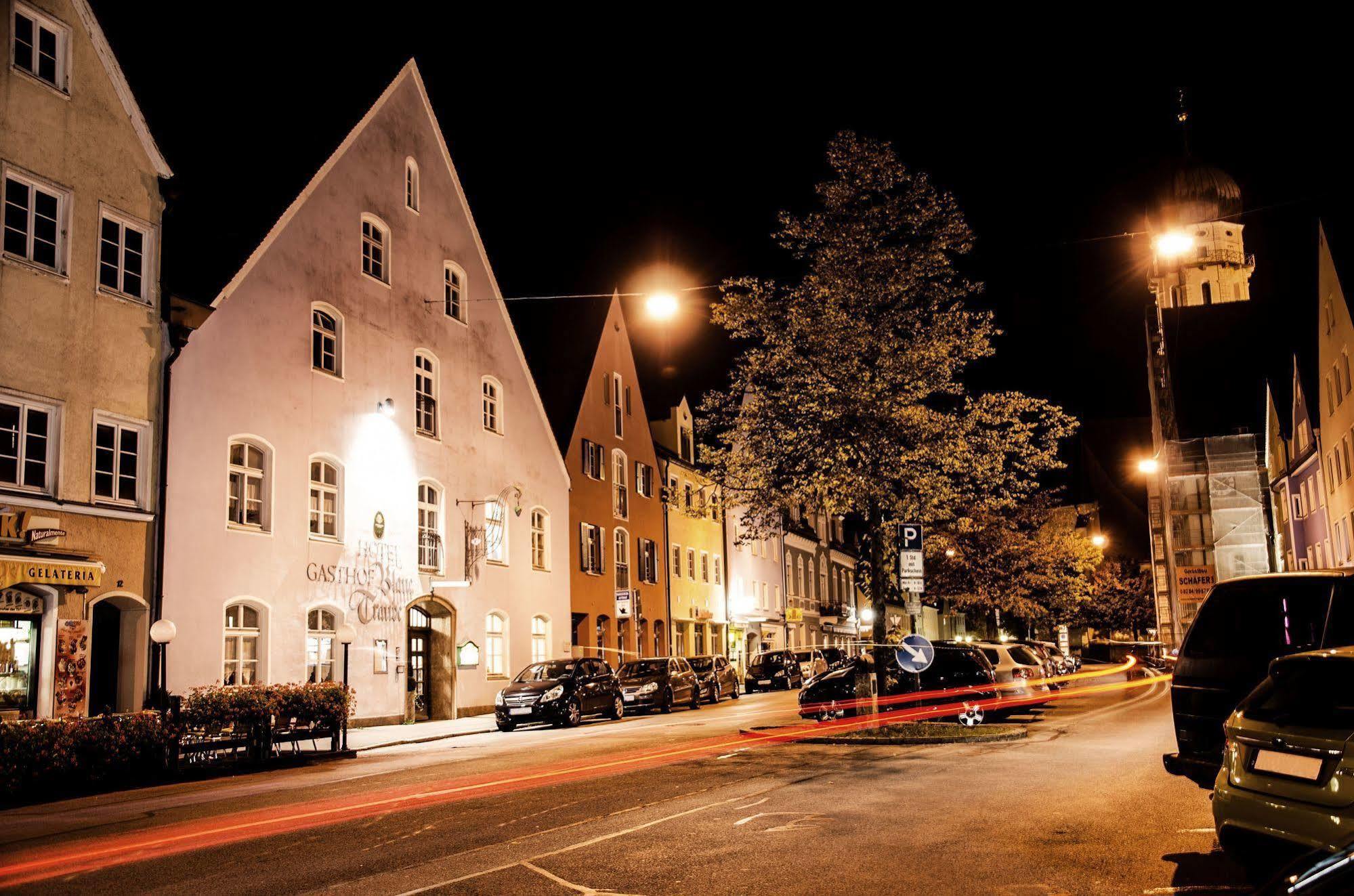 Hotel Blaue Traube Schongau Exterior photo
